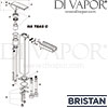 Bristan Hampton Tall Basin without Waste Tap Spares